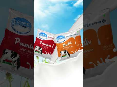 Start your day with Pushti Dairy's Double and Premium Toned Milk – pure goodness in every glass! 🥛✨