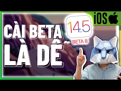 Cách cài IOS 14.5 Beta 8 CỰC NHANH bằng iPhone (không cần PC) | ĐẮNG REVIEW