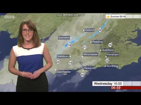 Alex Osbourne BBC South news weather 09-19-2018