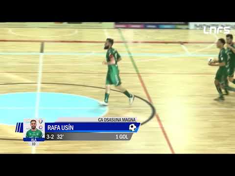 Gol Rafa Usin (3-2) Naturpellet Segovia - Osasuna Magna. J29, 1Div. LNFS