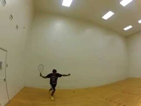 Racquetball "boing" sounds