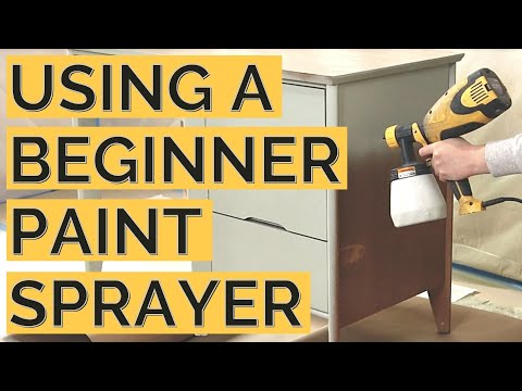 Using a Wagner Paint Sprayer | Wagner Double Duty | How to Clean, Thin Chalk Paint, Spray Topcoat