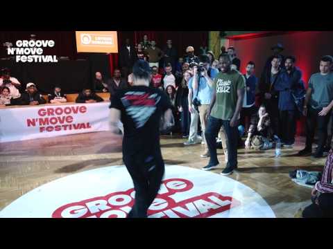 GROOVE'N'MOVE BATTLE 2017 - Poppin Final / Prince vs Poppin C