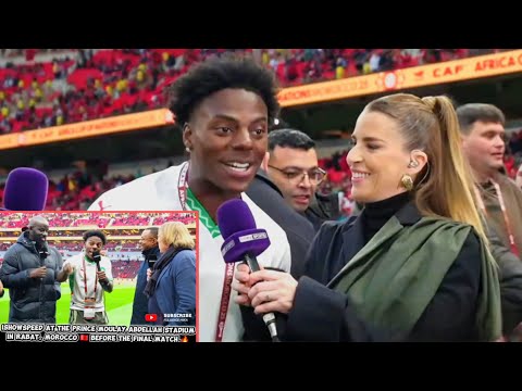 IShowSpeed Goes CRAZY at AFCON Final in Morocco 🇲🇦🏟️ Meeting Fans Was UNREAL 🤯🔥 Morocco vs Senegal