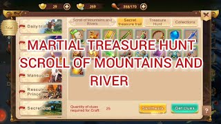 MARTIAL TREASURE HUNT |SCROLL OF THE MOUNTAIN AND RIVER YULGANG GLOBAL