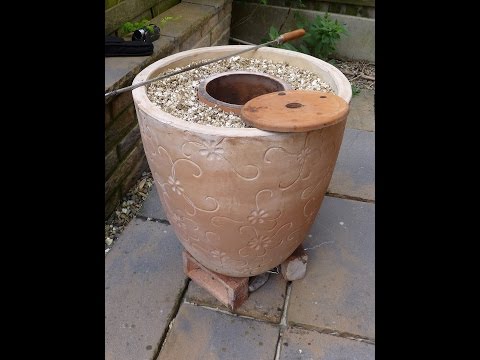 How to make a DIY Tandoor oven with Flower Pots