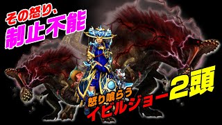 【MHXX/NS】上位イベントクエスト怒り喰らうイビルジョー２頭に挑戦【その怒り、制止不能】