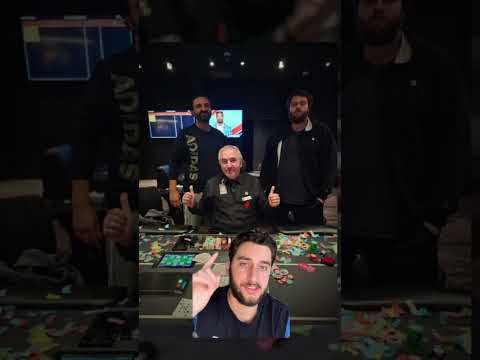 Insane poker bad beat jackpot hits! #poker #pokernight #casino