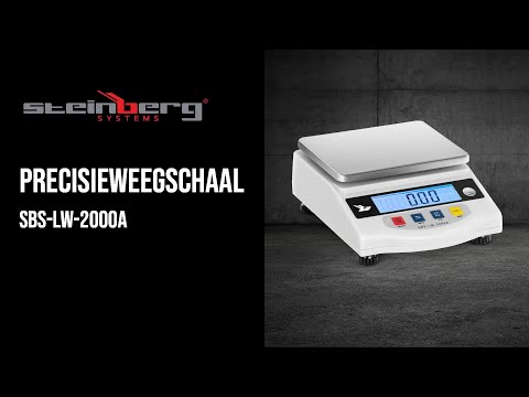 Video - Precisieweegschaal - 2.000 g / 0,05 g