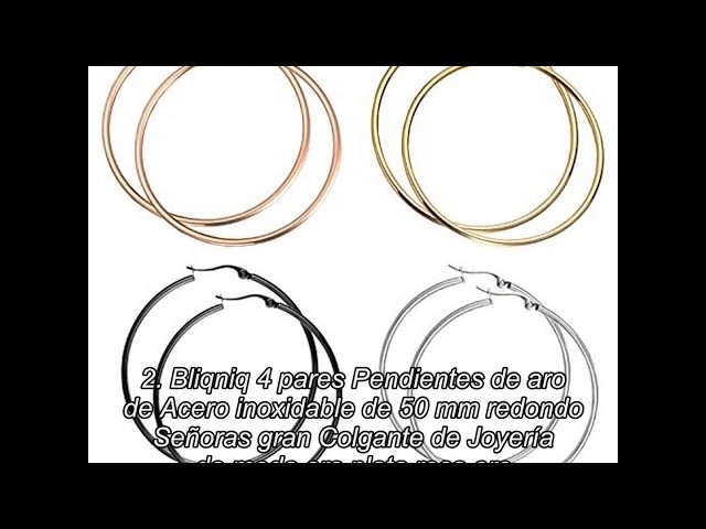 Vídeo relacionado con Clyhon Pendientes de aro de acero inoxidable médico, joyería de cartílago perforado vintage, pendientes de aro adecuados para hombres y mujeres, pendientes punk hip hop, plata hipoalergénica