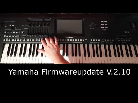 Yamaha Genos Firmware Updater V 2 10  #030