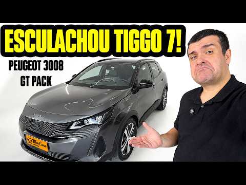 O SUV QUE BOTOU TIGGO 7 SPORT PRA CHORAR é mais BARATO QUE VW TERA! PEUGEOT 3008 GT! (Avaliação)