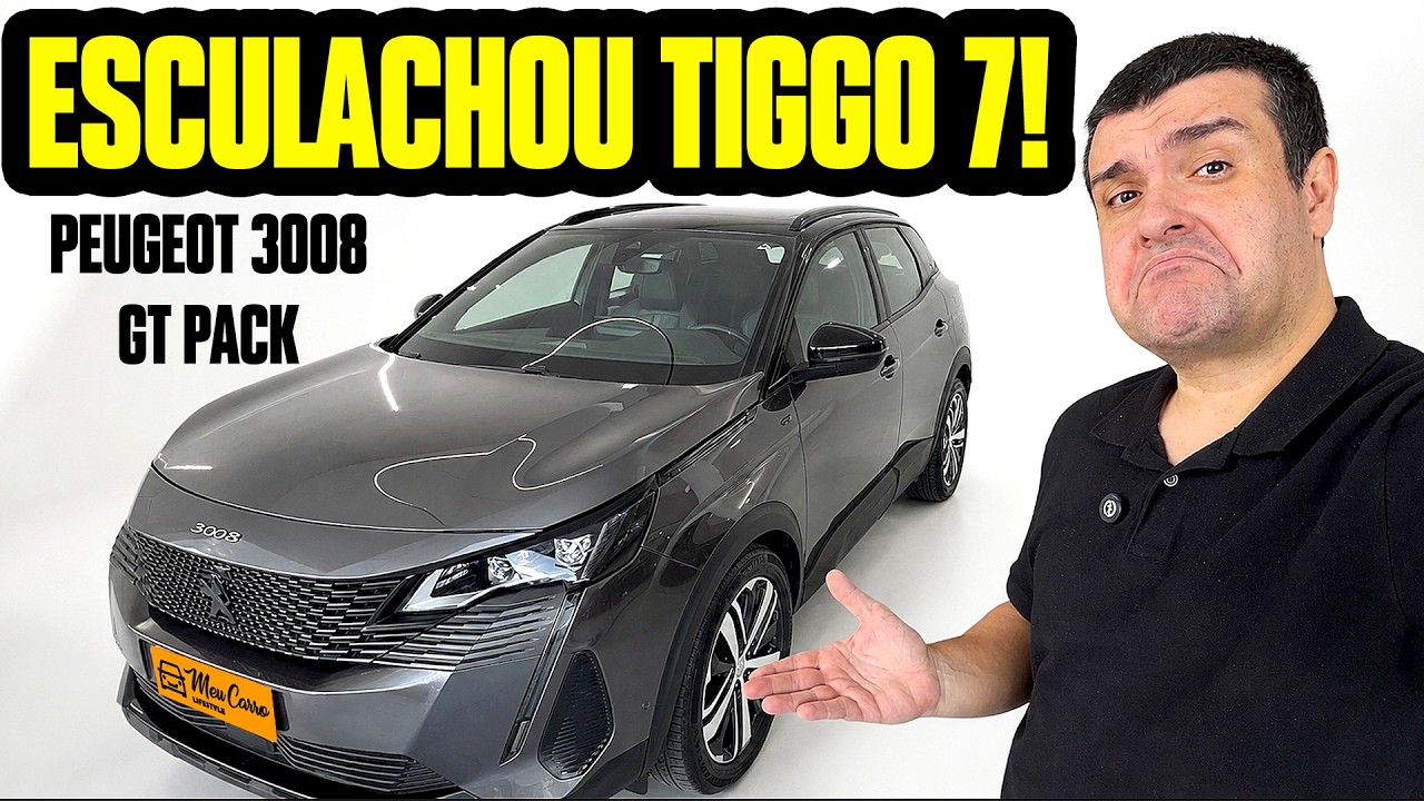 O SUV QUE BOTOU TIGGO 7 SPORT PRA CHORAR é mais BARATO QUE VW TERA! PEUGEOT 3008 GT! (Avaliação)