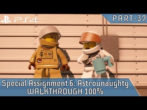 Lego City Undercover PS4 Special Assignment 6: Astrounaughty WALKTHROUGH 100%