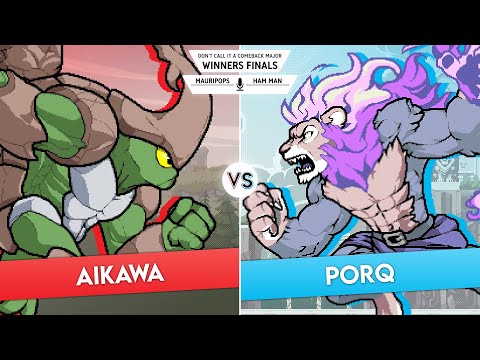 Comeback Major 2023 - Winners Finals - Porq vs Aikawa