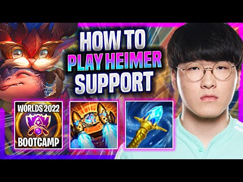 LEARN HOW TO PLAY HEIMERDINGER SUPPORT LIKE A PRO! | DK Kellin Plays Heimerdinger Support vs Lux! |
