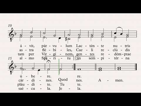 O gloriosa Virginum - O. RAVANELLO