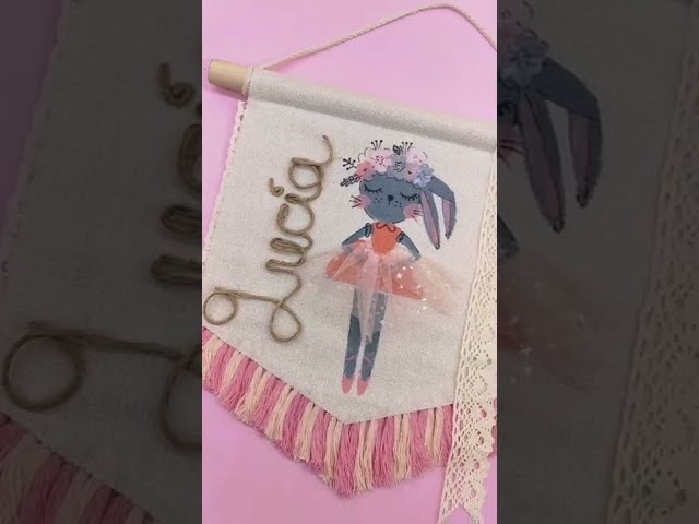 Vídeo relacionado con Guirnalda de banderines para habitación Infantil, 2,7 Metros de algodón, Bandera Triangular de Tela, decoración de habitación Infantil, habitación de bebé, para Colgar (Morandi-Green)