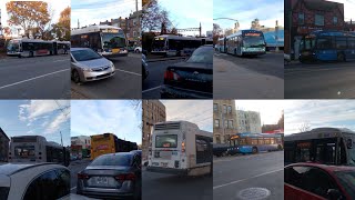 MTA: Bx40 and Bx42 Buses on East Tremont Ave