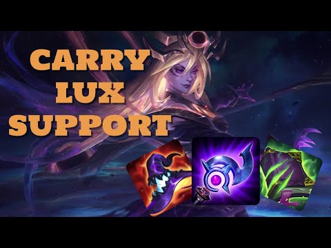 CARRY LUX SUPPORT IS THE WAY TO WIN ! 18/4/16 | LOW ELO | CLAIREXX