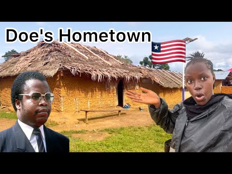 Hometown of Samuel Kanyon Doe, Liberia's 21st President|| Tuzon, Grand Gedeh County. 🇱🇷