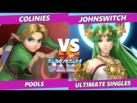 Smash Jam 22 - Colinies (Young Link) Vs. JohnSwitch (Palutena) SSBU Ultimate Tournament