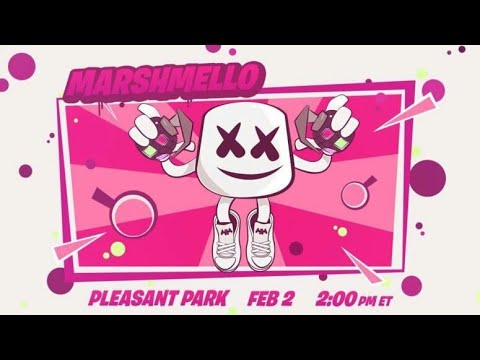 Fortnite Un dia antes del Evento de Marshmello