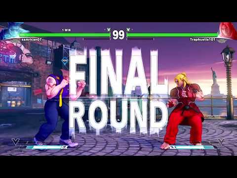 [Me] samrican07 (Guile) vs Traphustla101 (Ken)