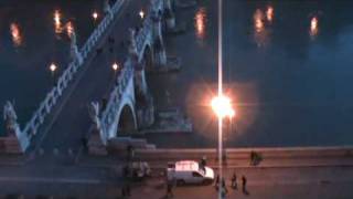 preview picture of video 'Castel Sant Angelo. Vistas desde la terraza al anochecer'