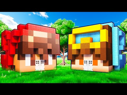 Nico - Nico vs Cash REALISTIC House Battle in Minecraft!