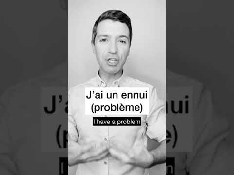 🇫🇷 ENNUI, S'ENNUYER, ENNUYANT, ENNUYEUX 🤯