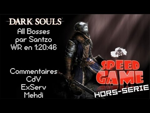 Speed Game Hors-série: Dark Souls All Bosses en 1:20:46 par Santzo