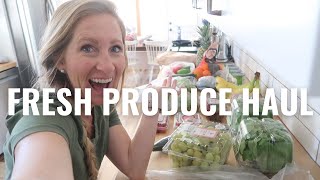 Fresh Produce Grocery Haul!!