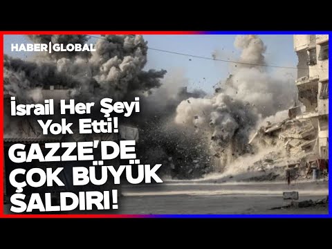 Barış Görüşmeleri Bile İsrail'i Durduramadı! İsrail'den Gazze'ye Ağır Bombardıman!