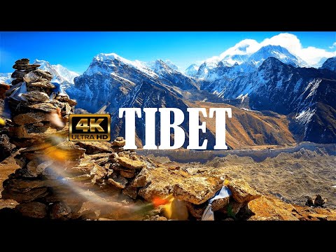 China Beautiful:  Tibet Aerial Drone Photography in 4k