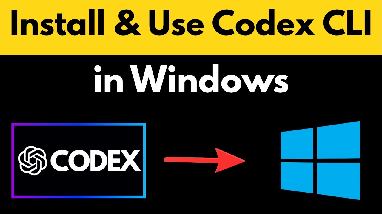 How to Install and Use Codex CLI on Windows (Complete Beginner Guide)