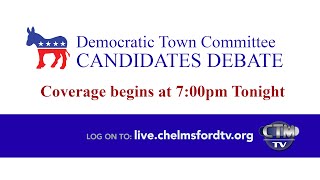 preview picture of video 'Chelmsford Democratic Town Committee Debate'