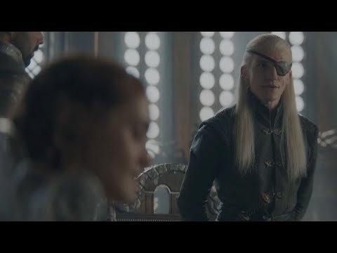 The Small Council Votes Aemond to Become King Reagent Instead of Alicent House of the Dragon S2