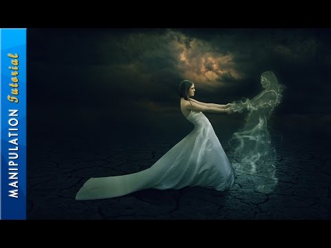 Neon Glow Effect Portrait Photoshop Tutorial