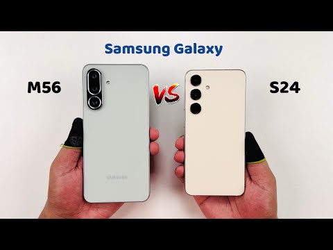 Samsung Galaxy M56 5G vs Samsung Galaxy S24 5G Speed Test Comparison
