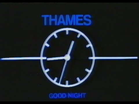 Thames TV closedown, morning of 7th August 1984