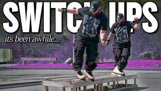Doing Switch Ups Methodically // THEM 909 // Aggressive Inline Skate Vlog