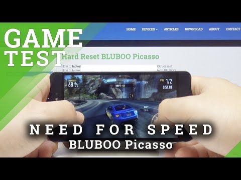 BLUBOO Picasso Need For Speed Gameplay – Android Game Test