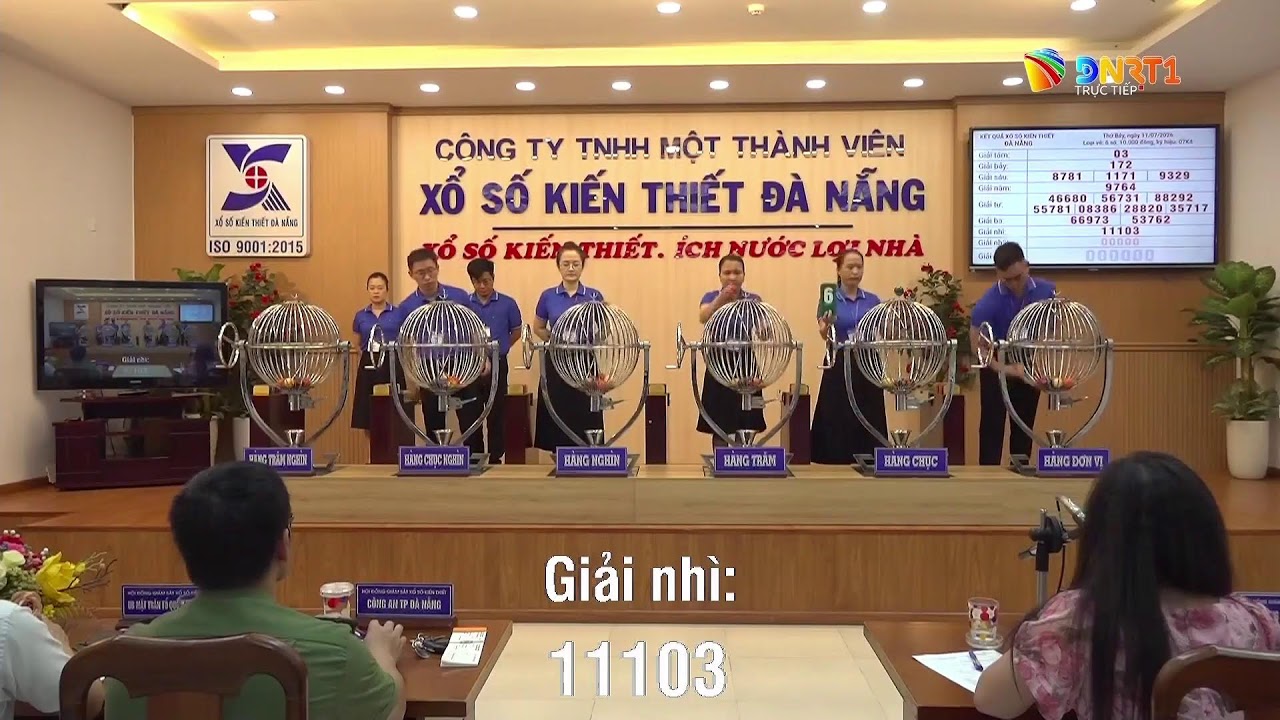 🔴 Kết quả quay số mở thưởng Xổ số kiến thiết Đà Nẵng ngày 11/7/2026