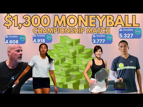PLAYING FOR $1,300 WITH MY MOM! | Split-Age Mixed Moneyball FINALS | Biloxi, Picklr