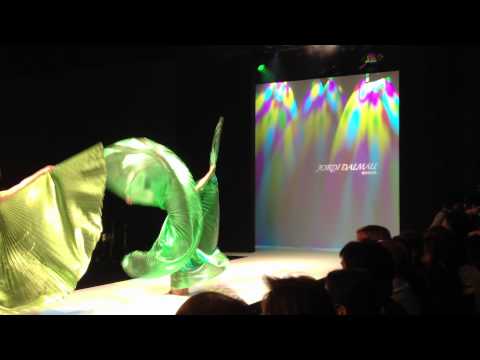 JORDI DALMAU NOVIAS 2012 - 2013 Pasarela Gaudí bailarinas