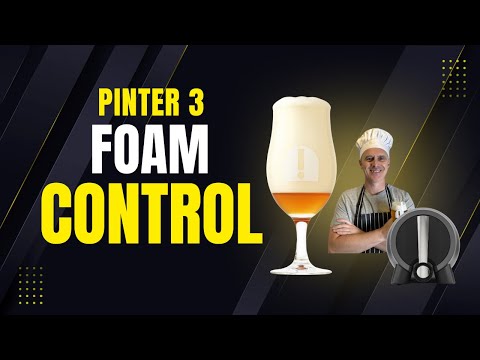 Schaumkontrolle im Pinter 3 – So verhindern Sie schaumiges Ausgießen!