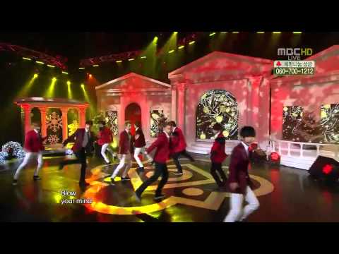 111224 Super Junior - Mr. Simple @ Music Core