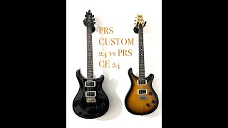 Video thumbnail for PRS CUSTOM 24 vs PRS CE 24 - Sound Test by Tiago Dores
