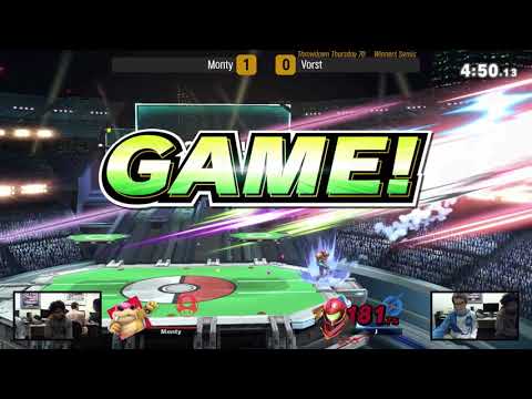 Throwdown Thursday 70 - Winners Semis - (Bowser Jr.) Monty vs Vorst (Samus)